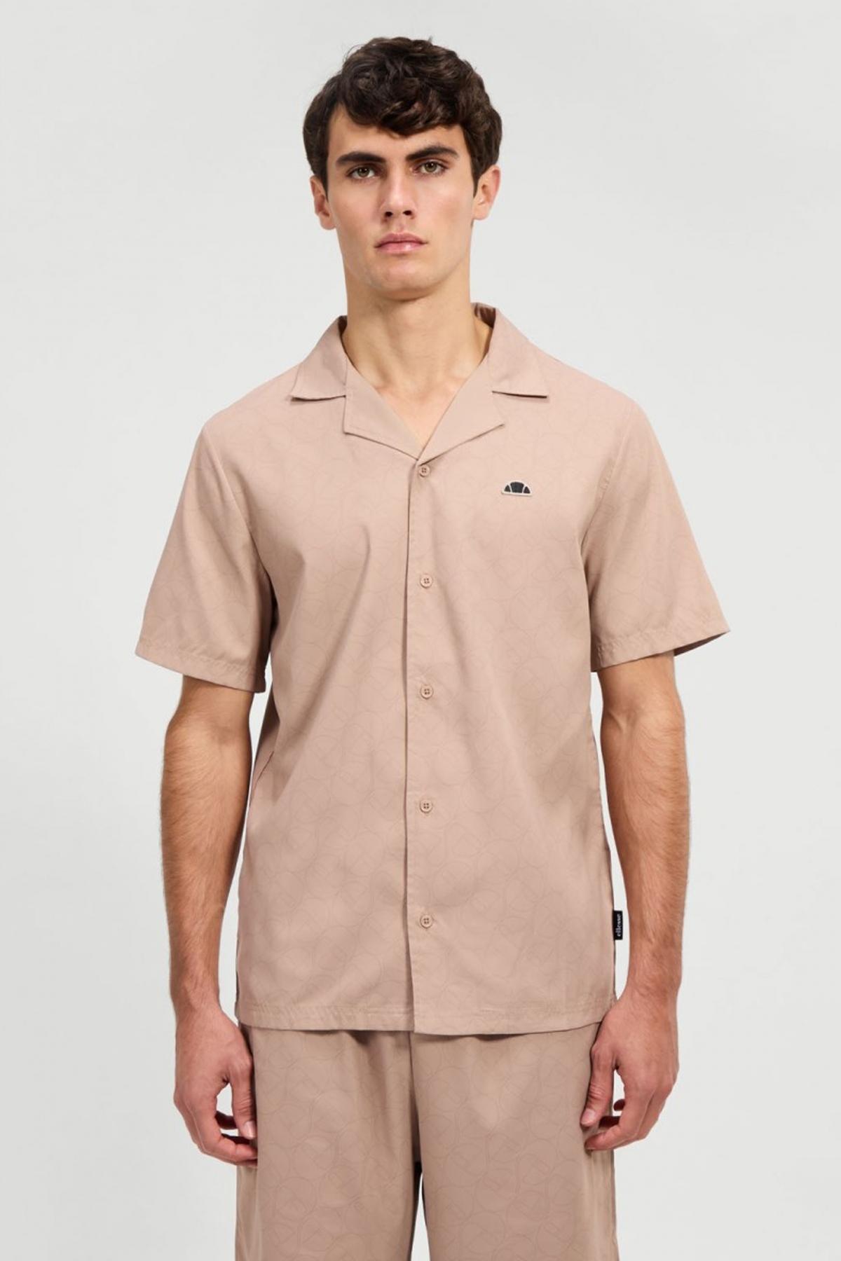 ELLESSE ORVIETA SHIRT en color MARRON CLARO (1)