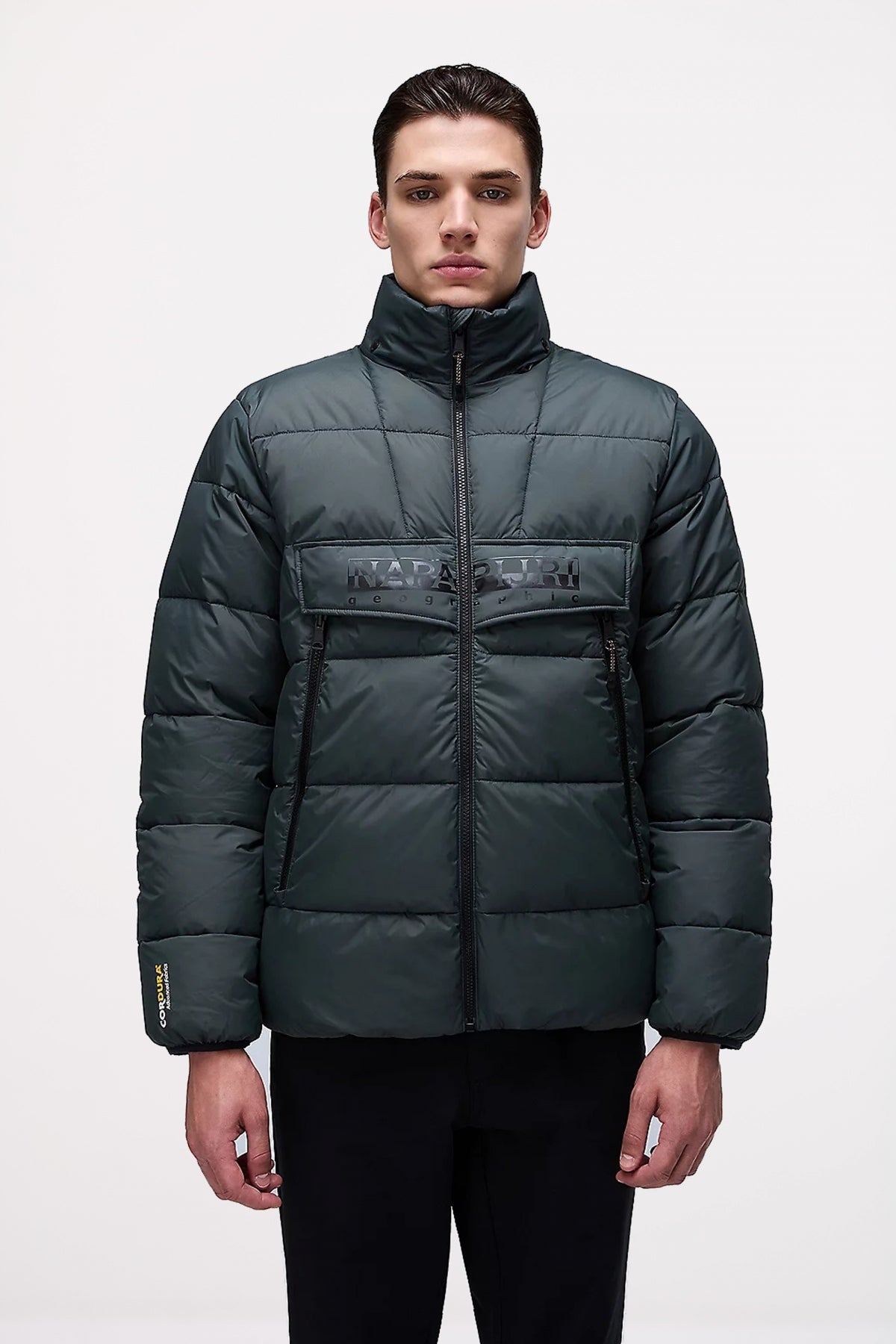 NAPAPIJRI RF PUFFER OPEN GS en color VERDE (1)
