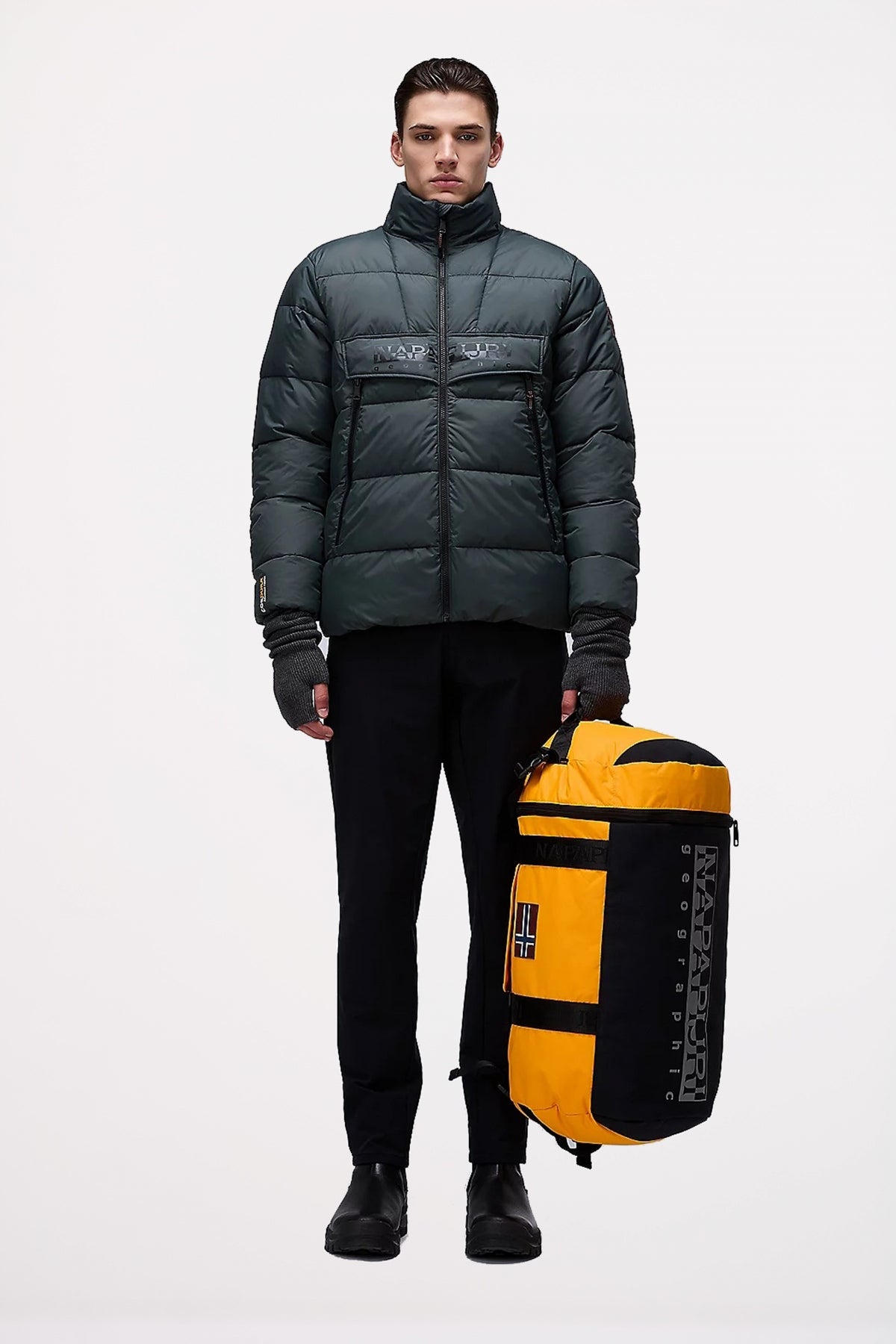 NAPAPIJRI RF PUFFER OPEN GS en color VERDE (5)