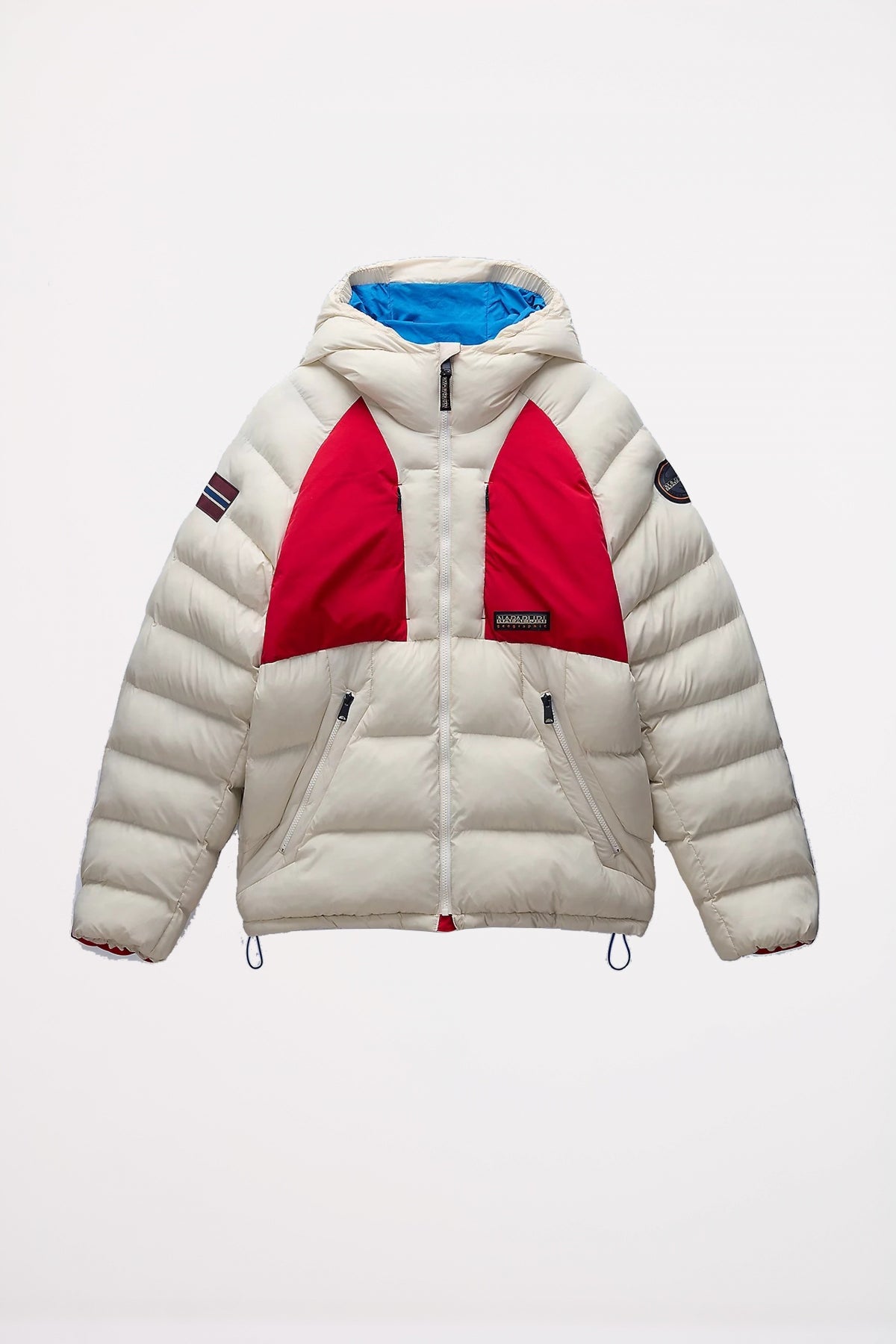 NAPAPIJRI A-MOESA PUF en color BLANCO (2)