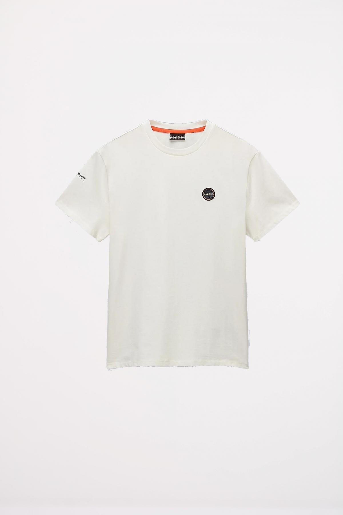 NAPAPIJRI S BADGE en color BLANCO (2)
