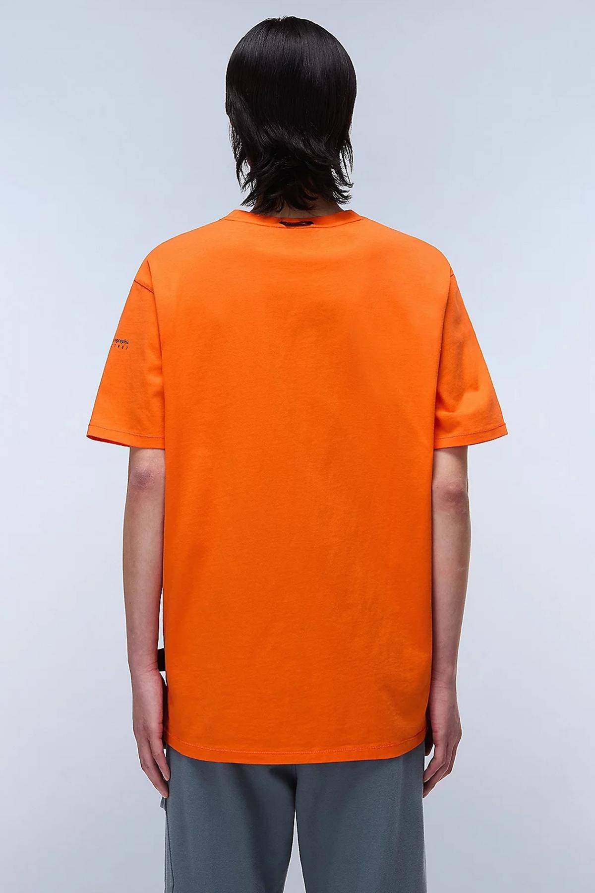 NAPAPIJRI S BADGE en color NARANJA (3)