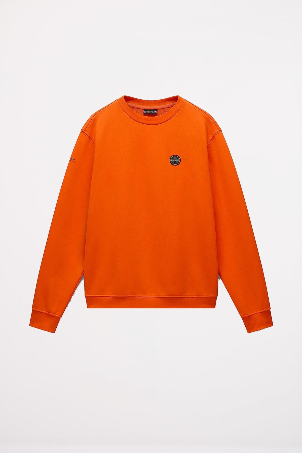 NAPAPIJRI B BADGE en color NARANJA (2)