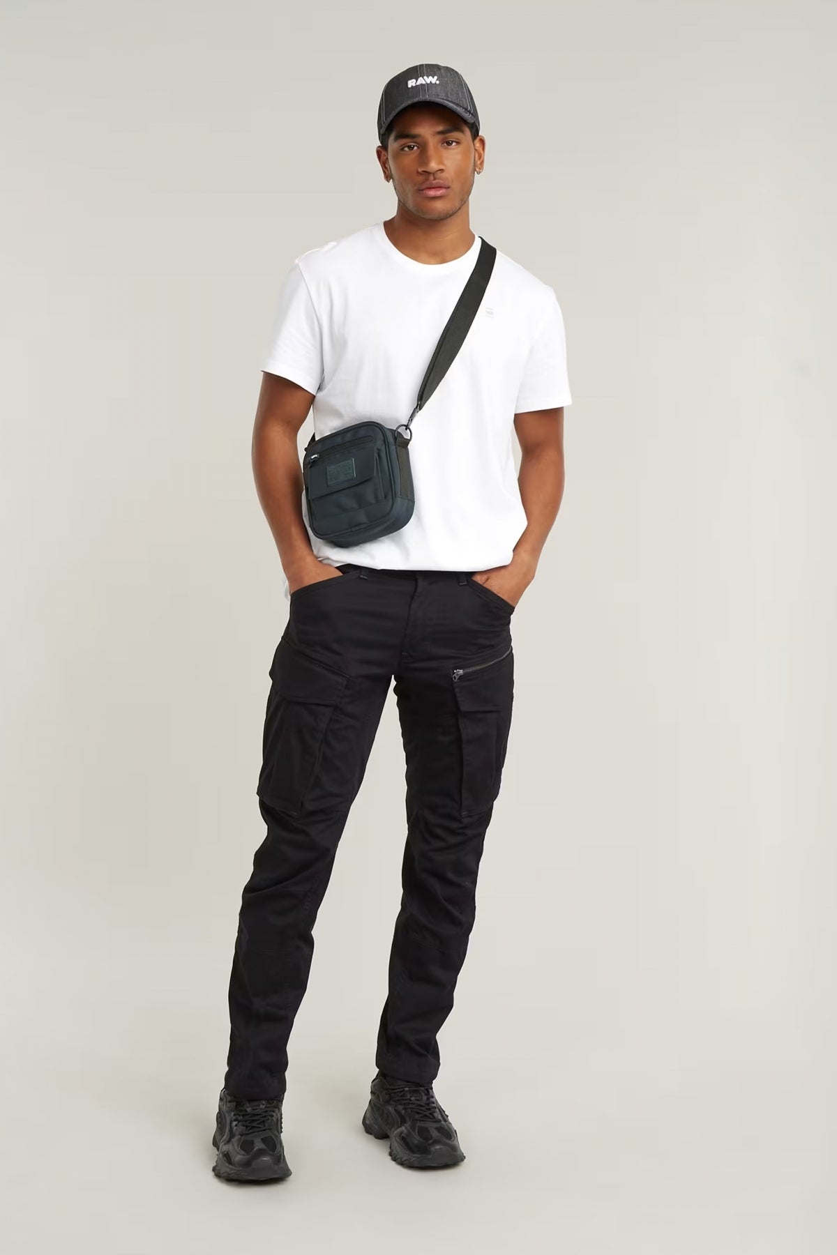 G-STAR ROVIC ZIP D REGULAR TA en color NEGRO (4)