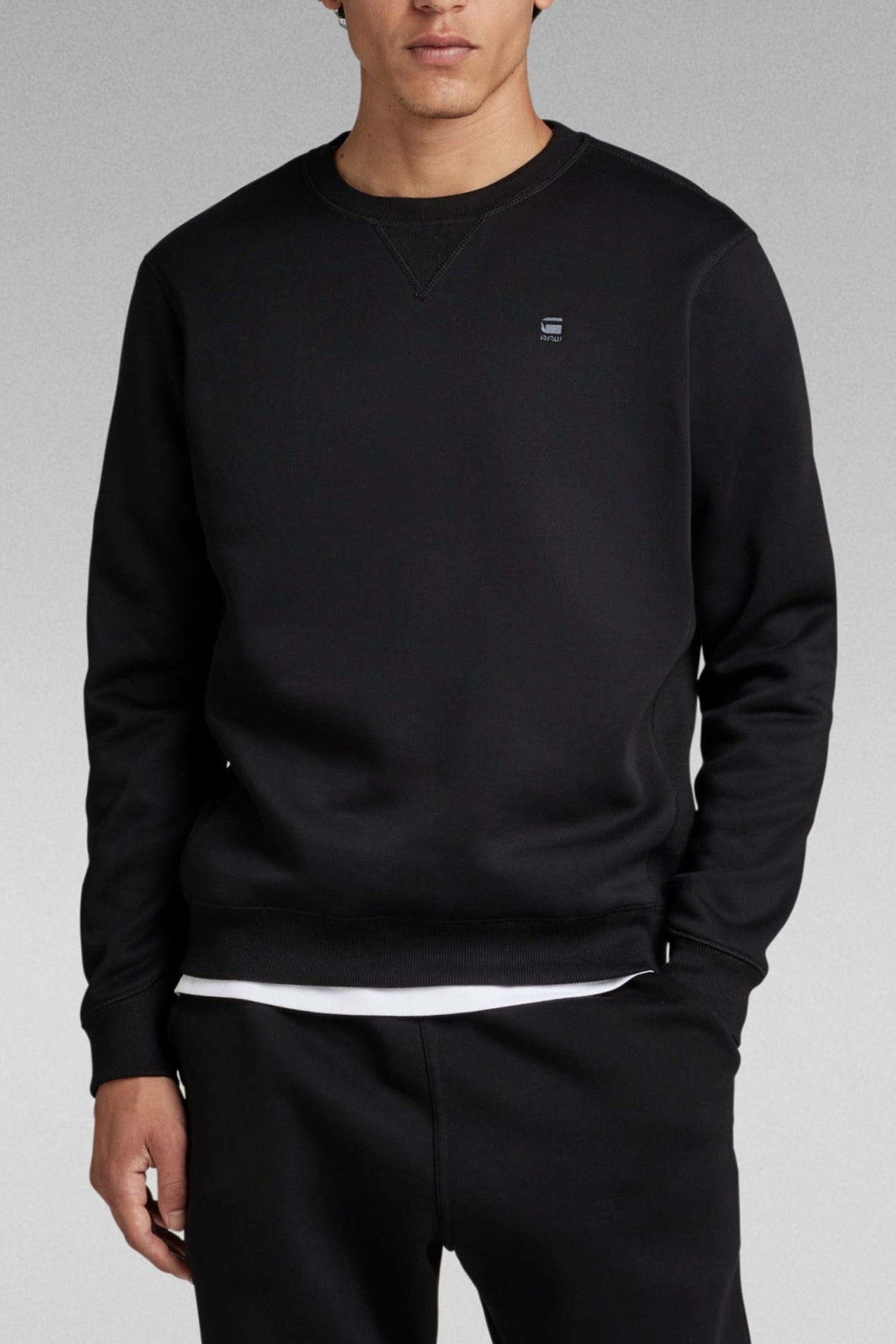 G-STAR PREMIUM CORE R SW LS en color NEGRO (1)