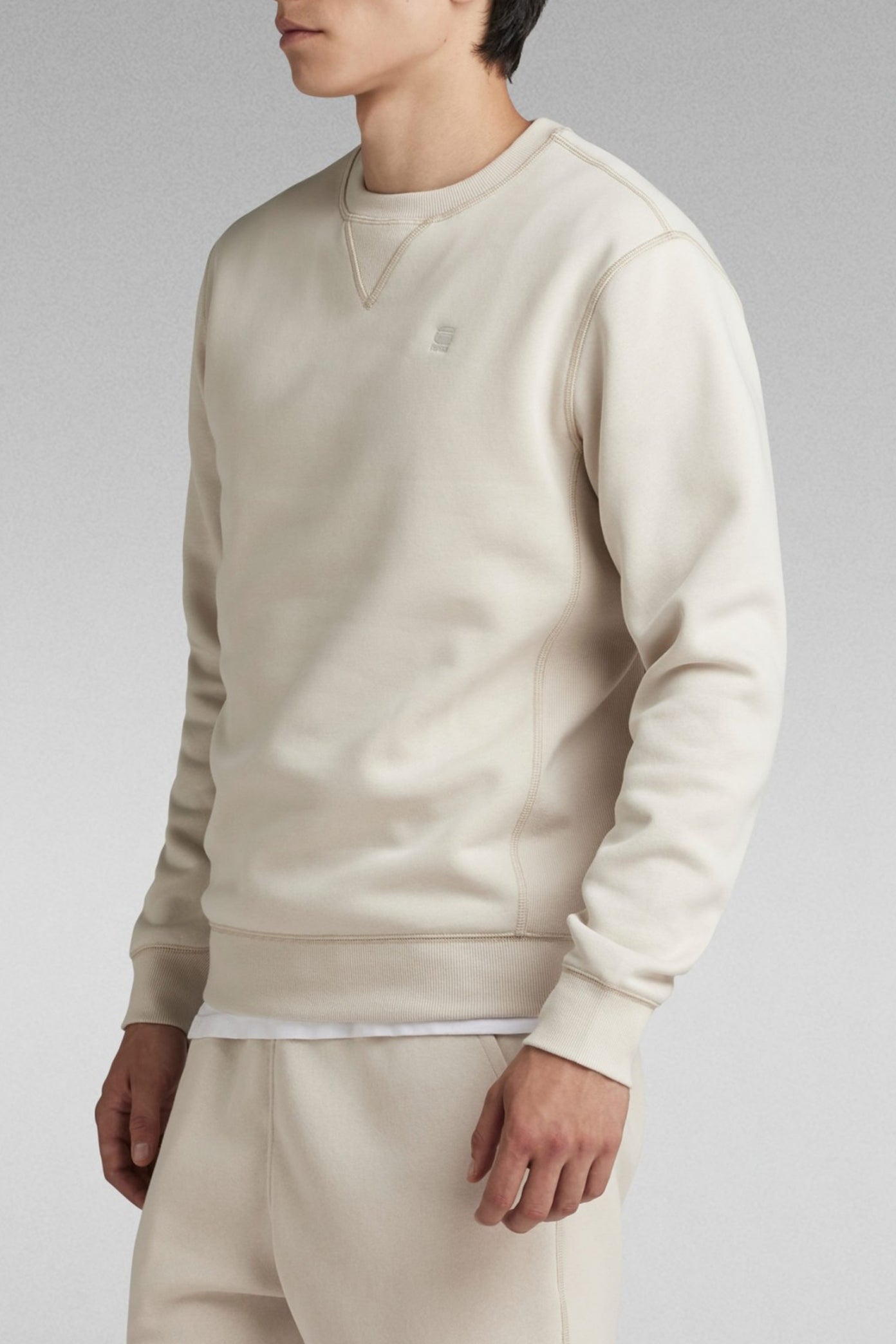 G-STAR PREMIUM CORE R SW LS en color BEIS (2)