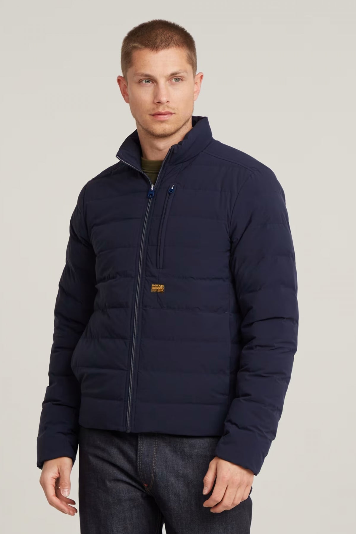 G-STAR FOUNDATION LINER JKT en color AZUL (1)