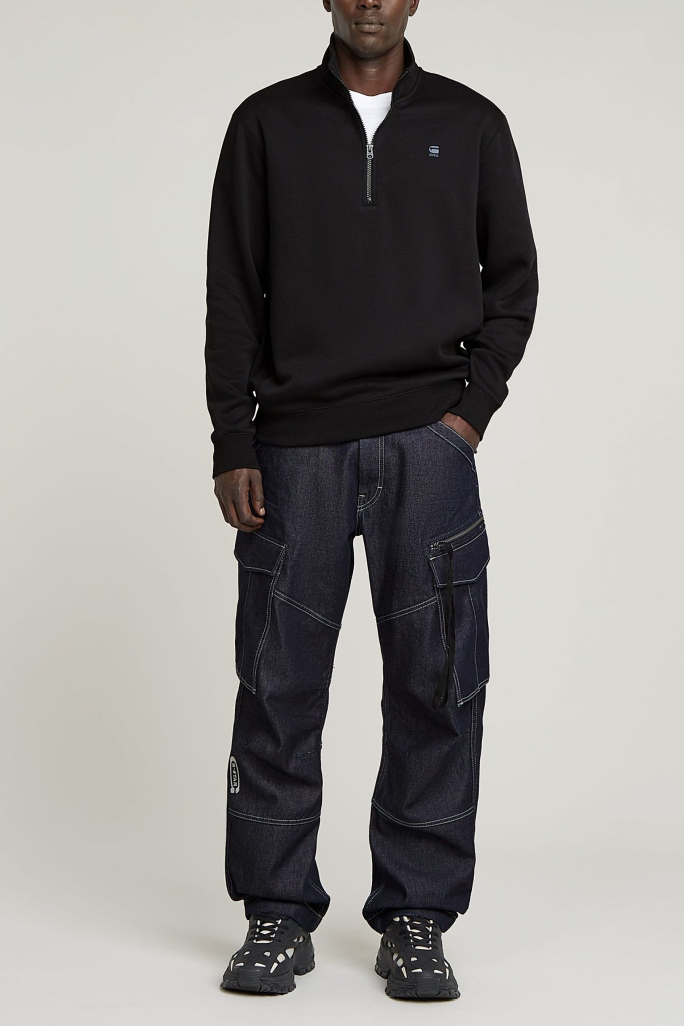 G-STAR PREMIUM CORE R SW LS en color NEGRO (4)