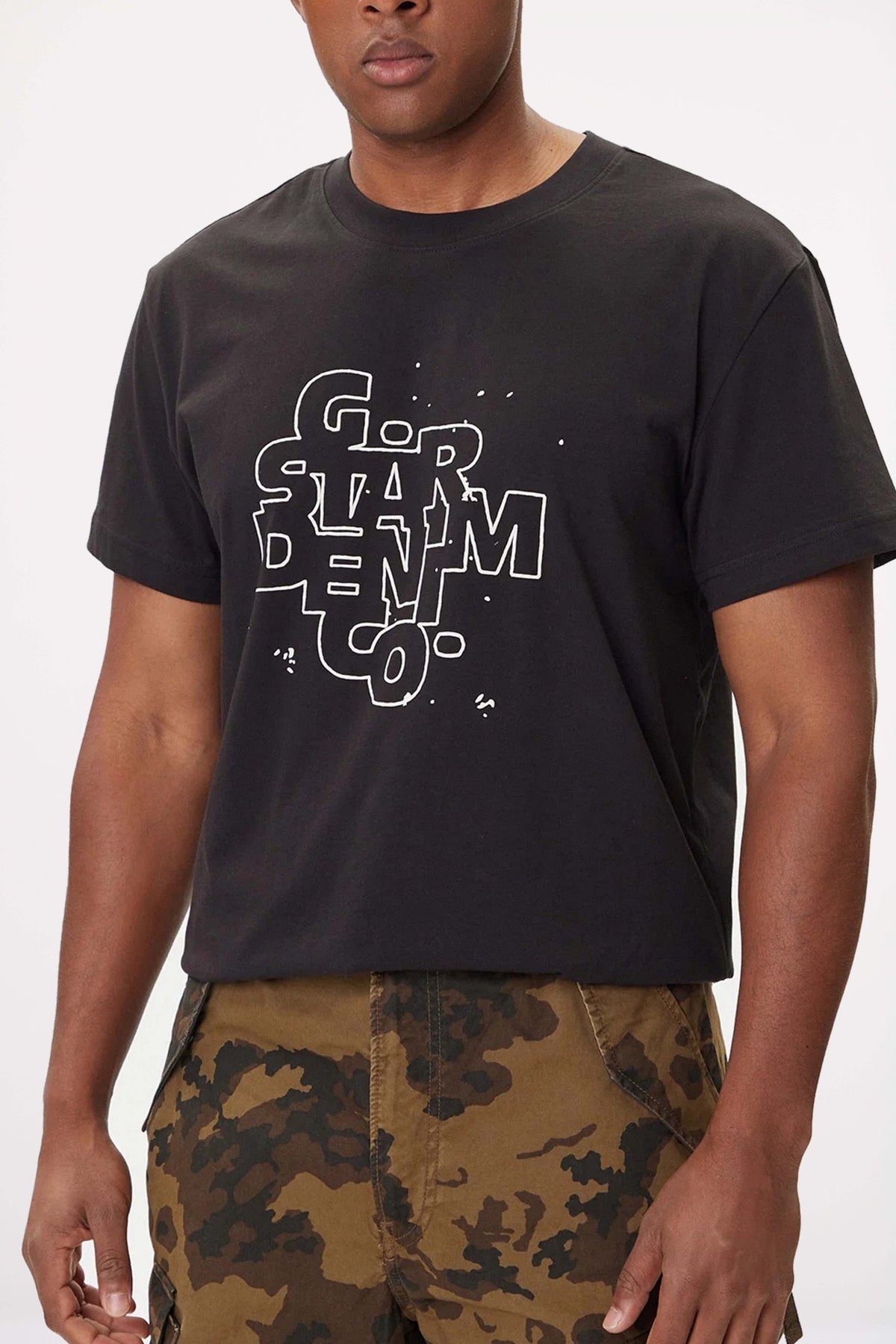 G-STAR HD PRINT R T en color NEGRO (1)