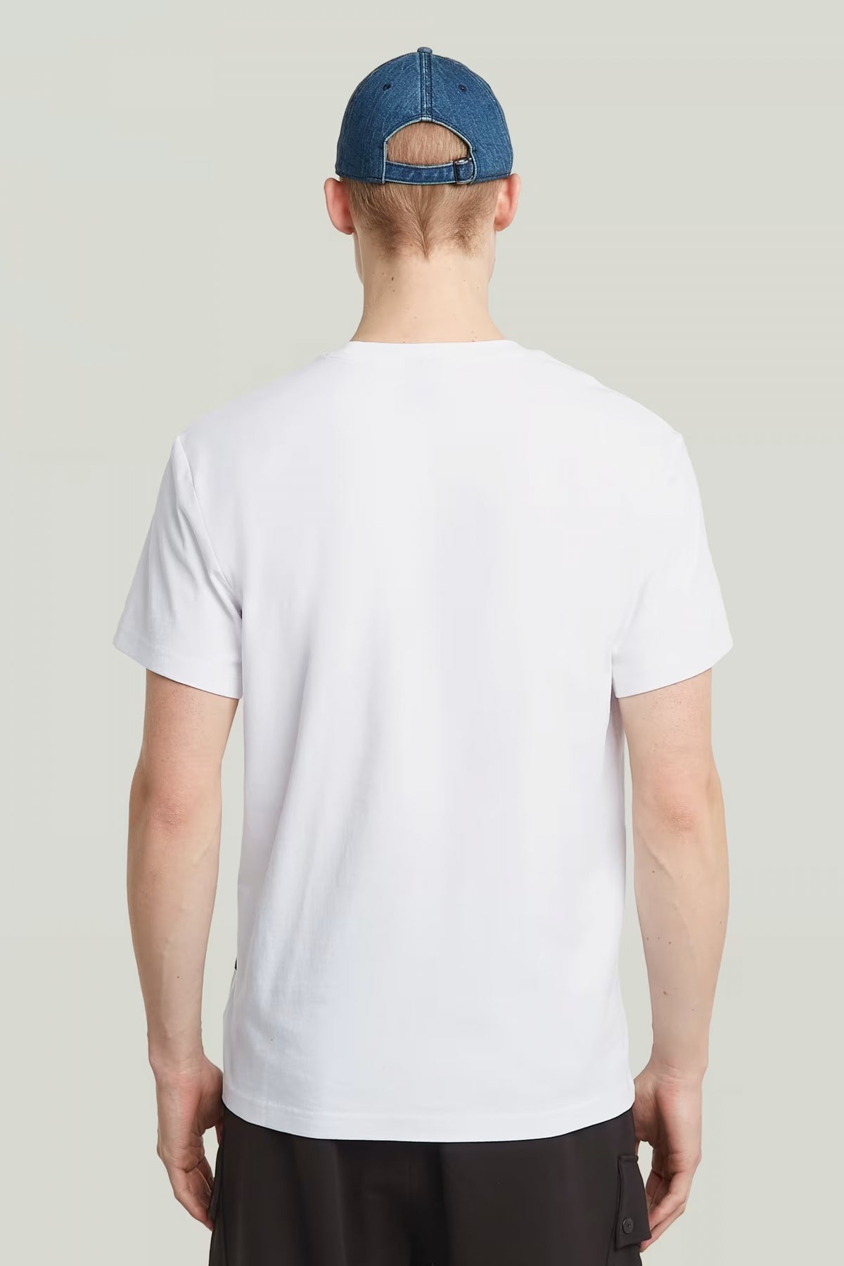 G-STAR D C FELT LOGO R T en color BLANCO (3)