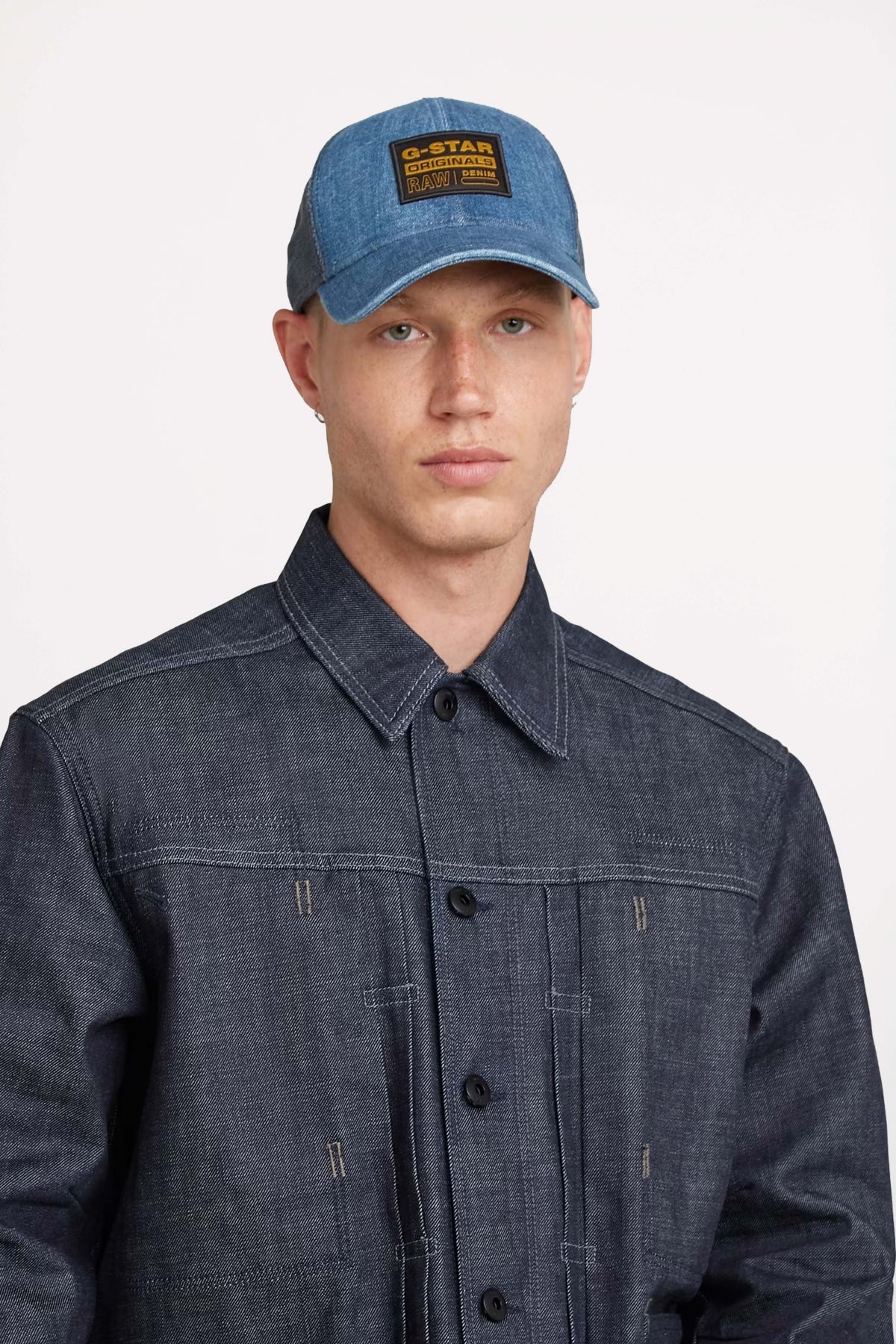 G-STAR BASEBALL TRUCKER CAP en color AZUL (3)
