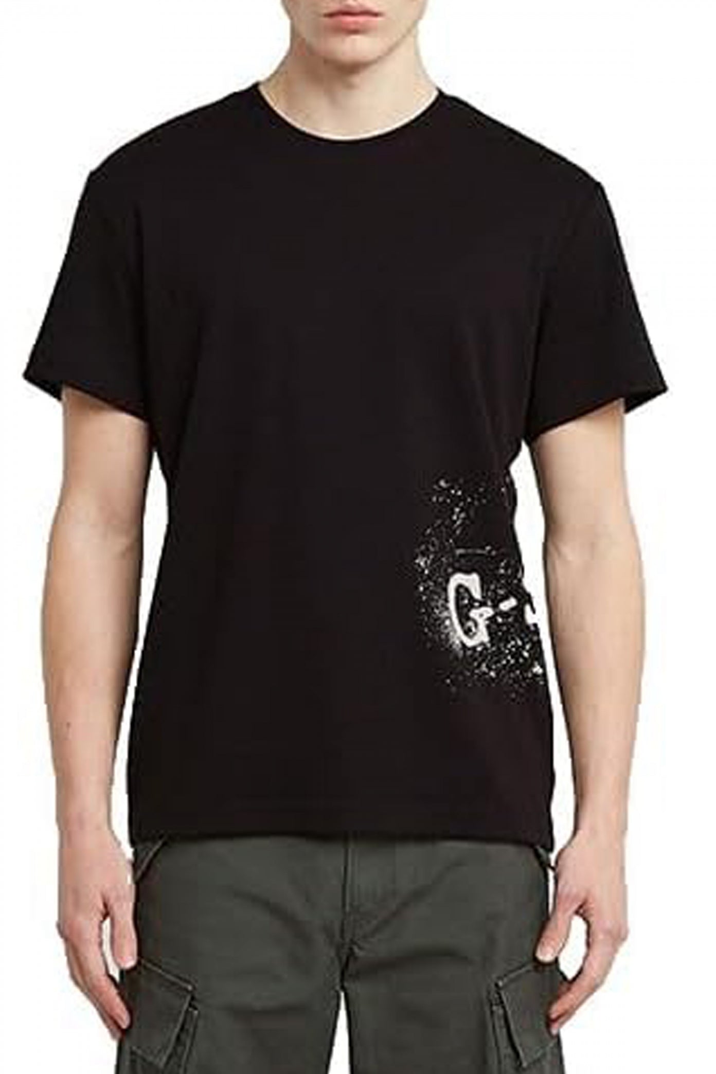 G-STAR SPRAYED GR R T en color NEGRO (4)