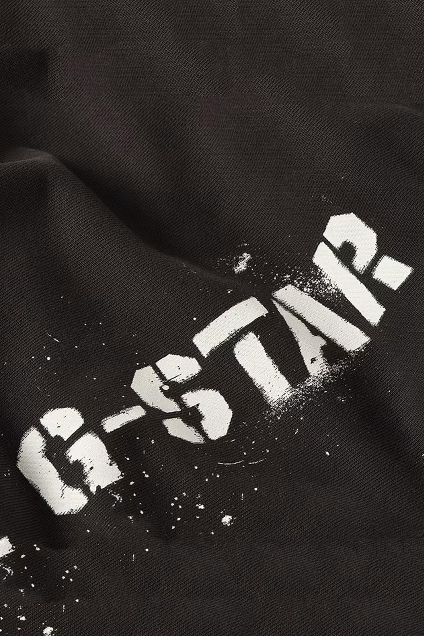 G-STAR SPRAYED GR LOOSE R S en color NEGRO (4)