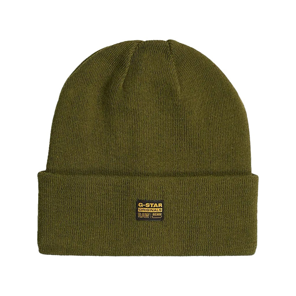 G-STAR EFFO LONG BEANIE en color VERDE (4)