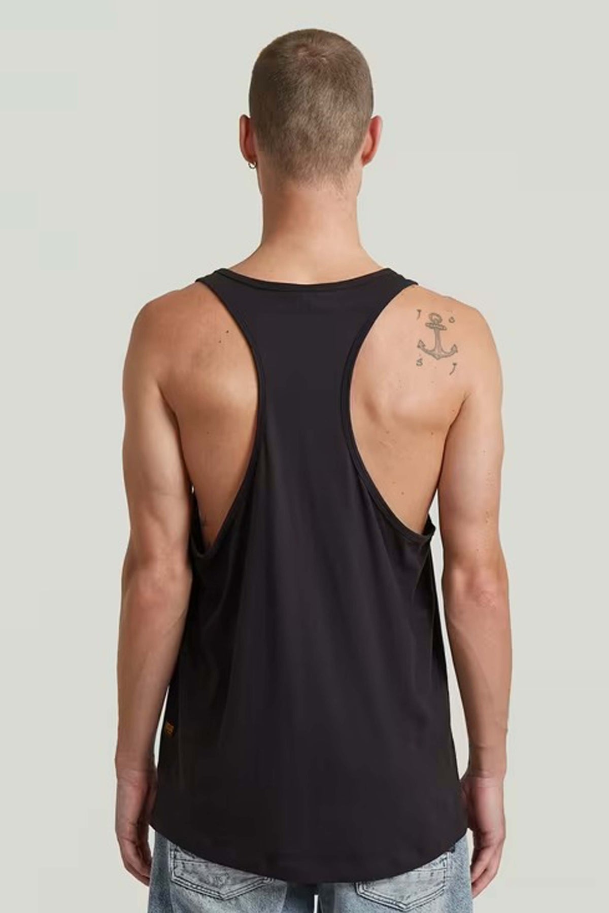 G-STAR LASH MUSCLE TANK TOP en color NEGRO (2)