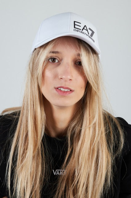 EMPORIO ARMANI BASEBALL HAT en color BLANCO (5)