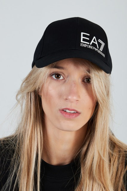 EMPORIO ARMANI BASEBALL HAT en color NEGRO (5)