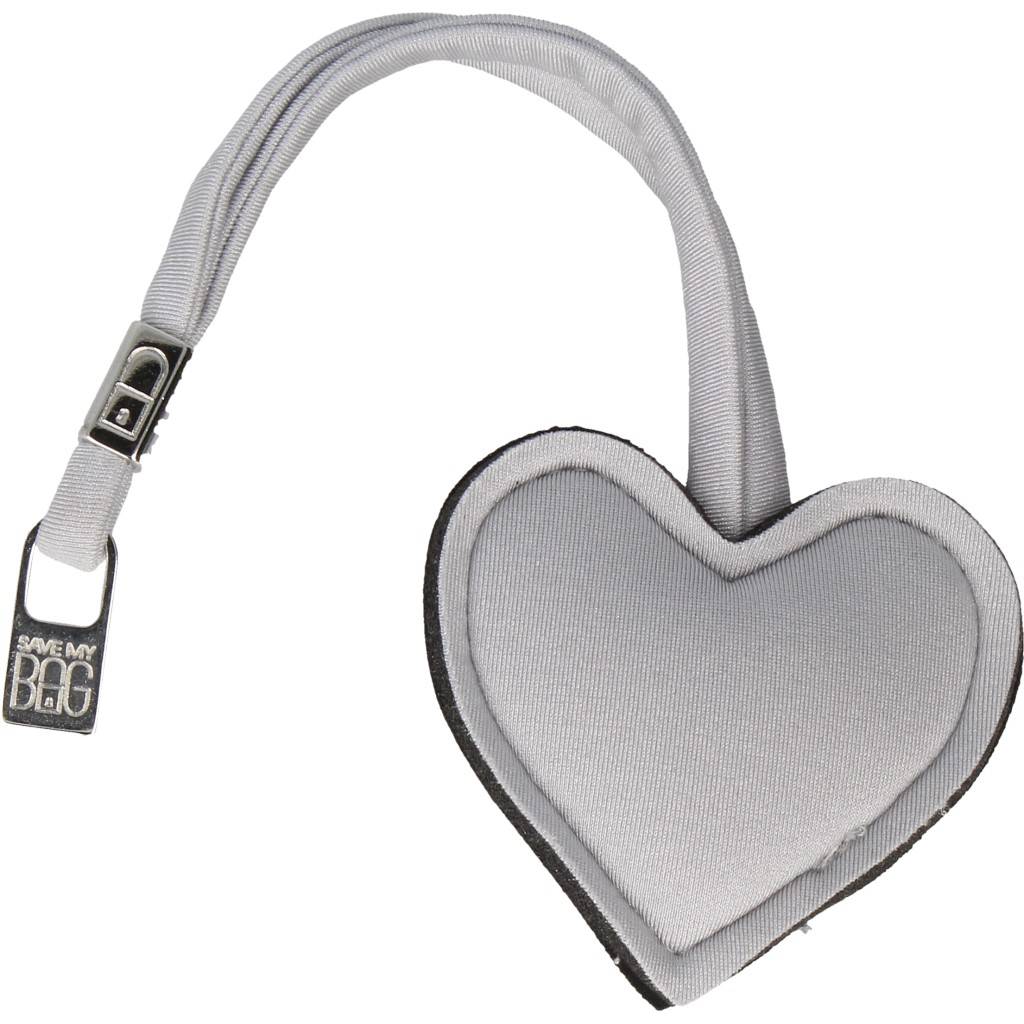 SAVE MY BAG HEART en color GRIS  (2)