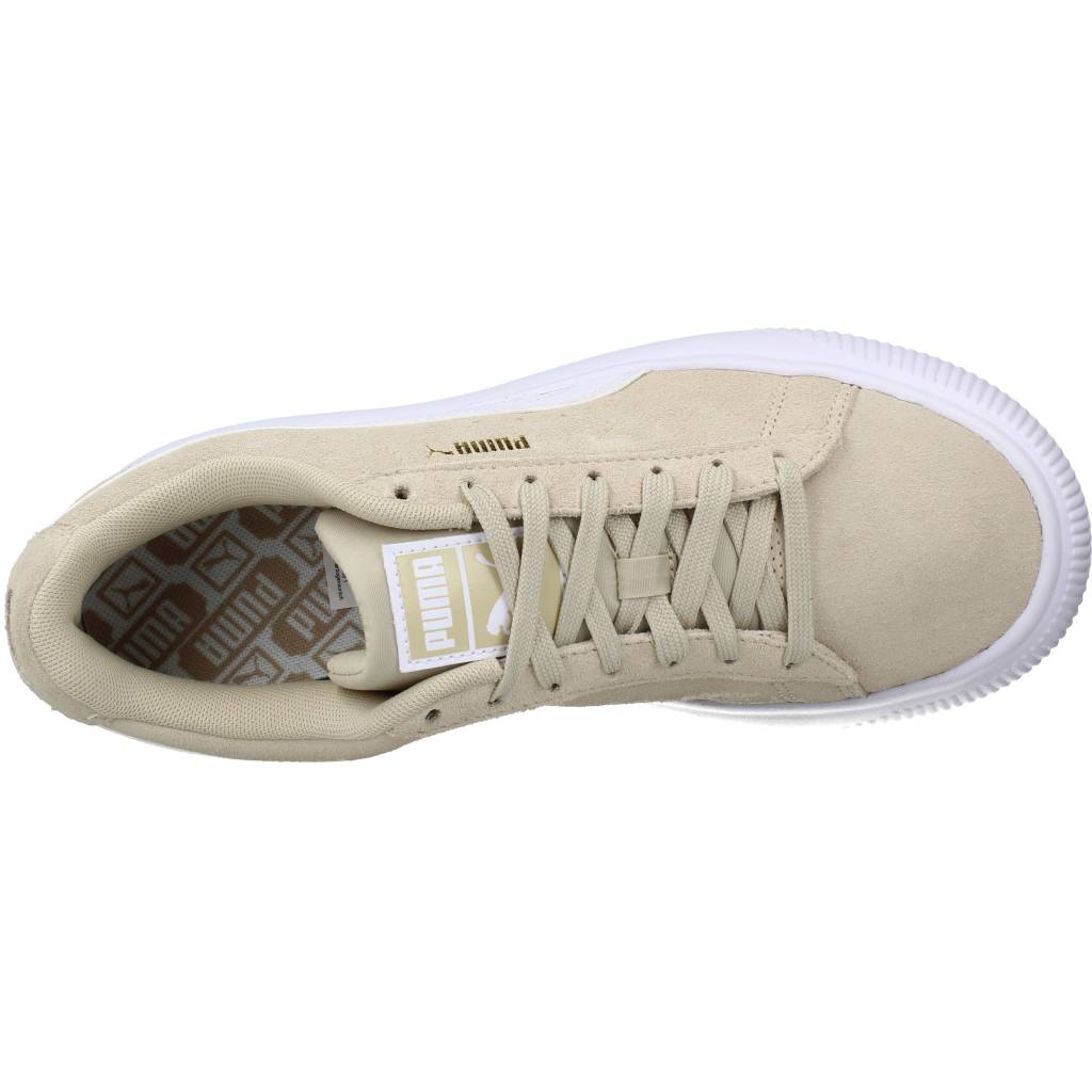 PUMA SUEDE MAYU en color MARRON CLARO (7)