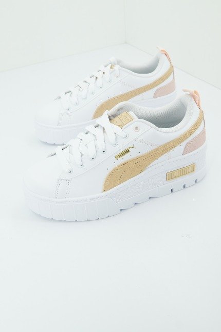 PUMA MAYZE WEDGE PASTEL WNS en color BLANCO (1)