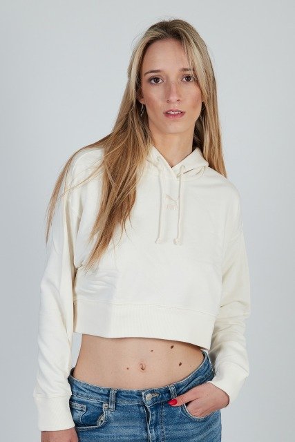 PUMA CLASSICS CROPPED HOO en color BLANCO (1)