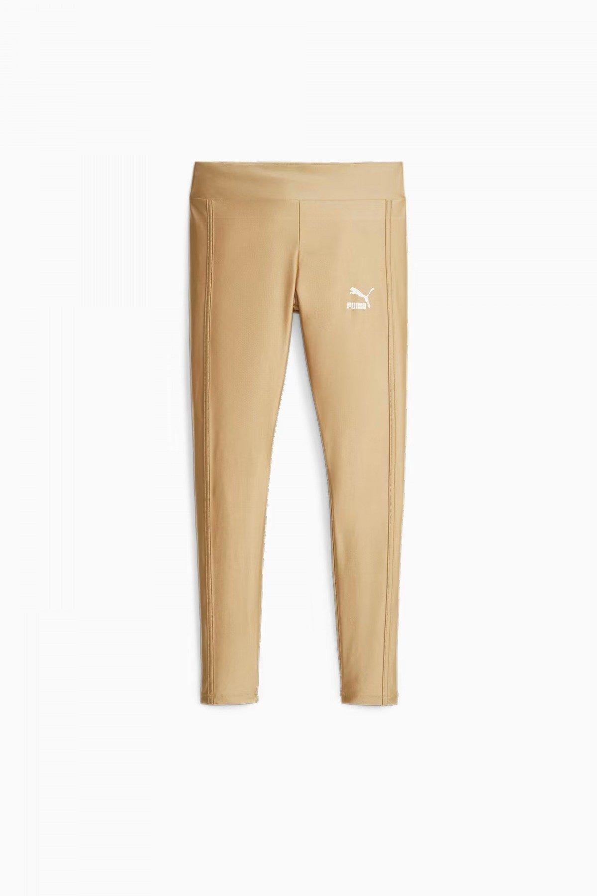 PUMA T HIGH WAIST SHINY en color BRONCE (2)