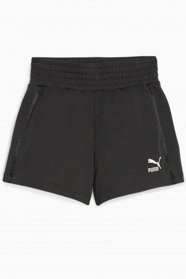 PUMA HIGH WAIST SHORT en color NEGRO (2)
