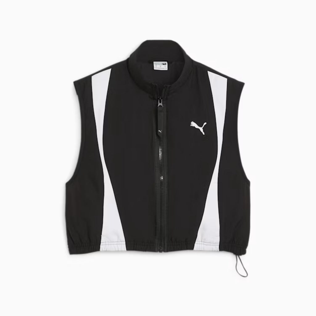 PUMA DARE TO WOVEN VEST en color NEGRO (3)