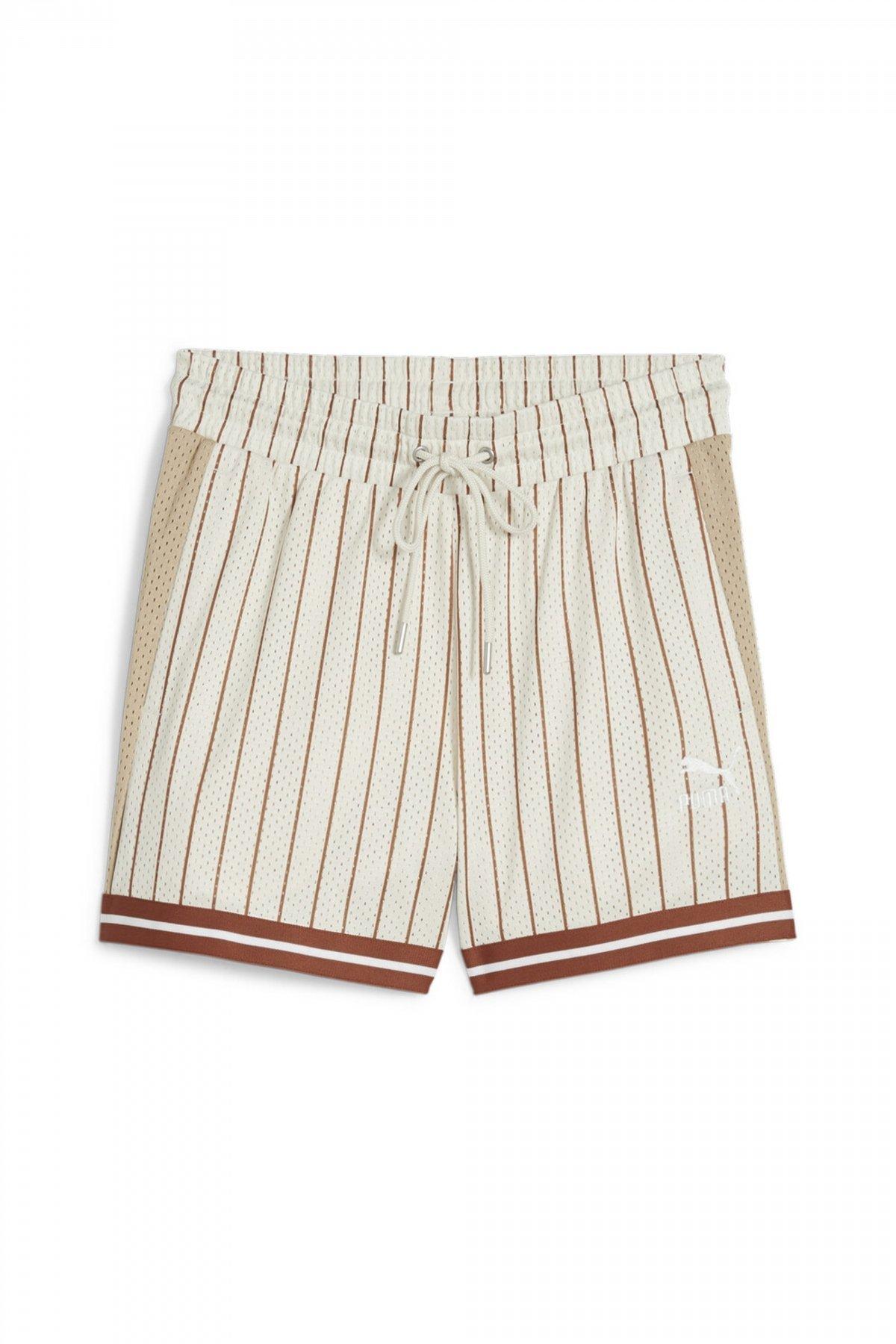 PUMA FANBASE MESH SHORTS en color BLANCO (2)