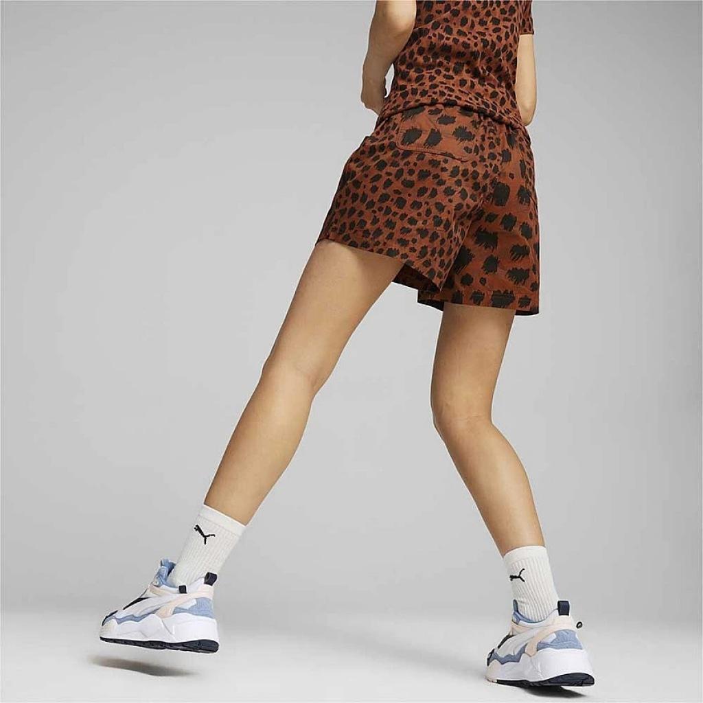 PUMA KITTEN SHORTS WV en color ANIMAL PRINT (3)
