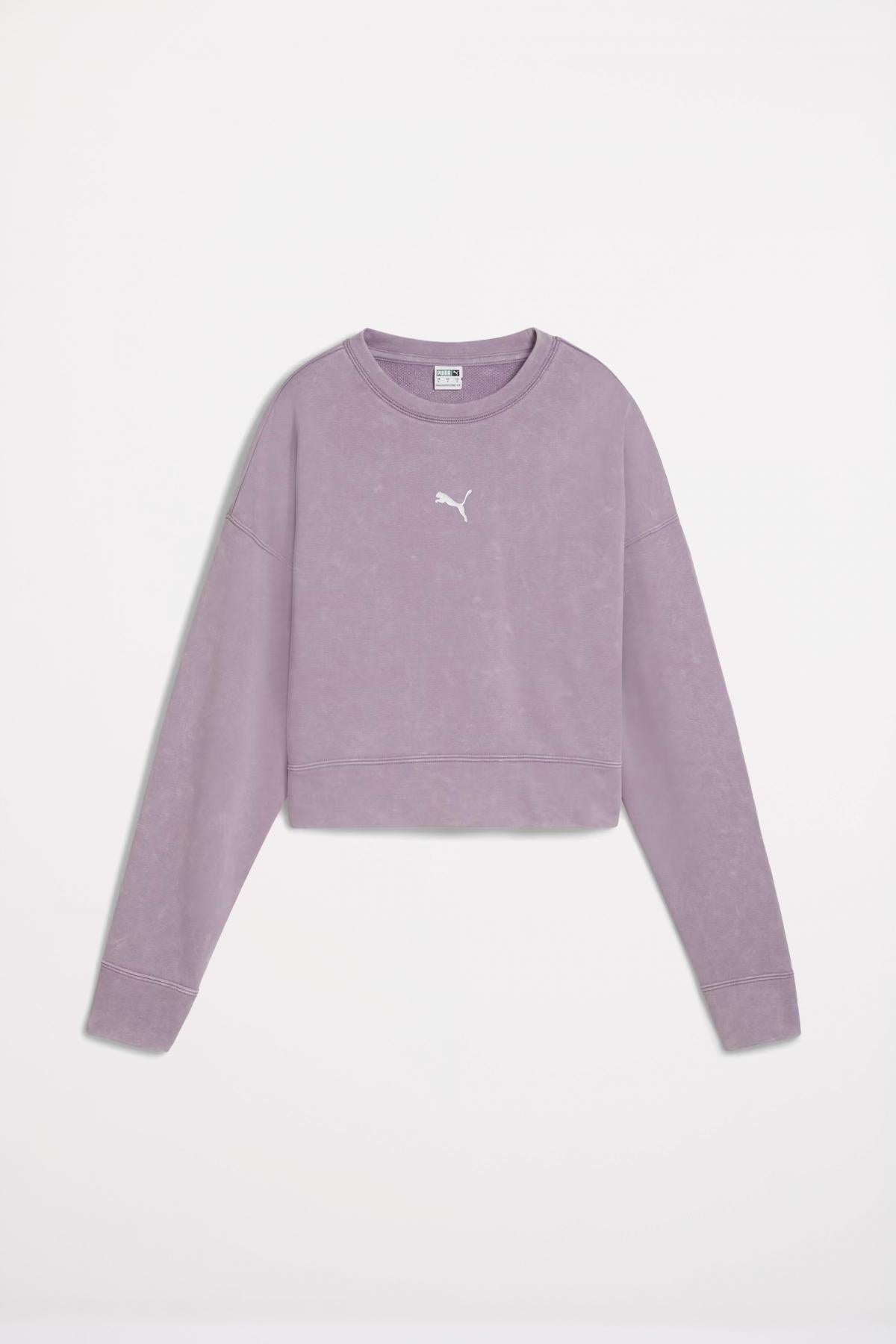 PUMA DARE TO RELAXED WASHED CRE en color VIOLETA (2)