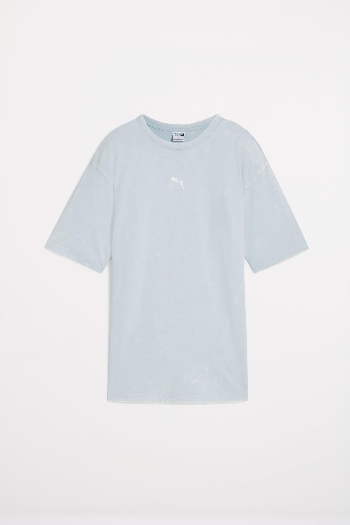 PUMA DARE TO RELAXED WASHED TEE en color AZUL (2)