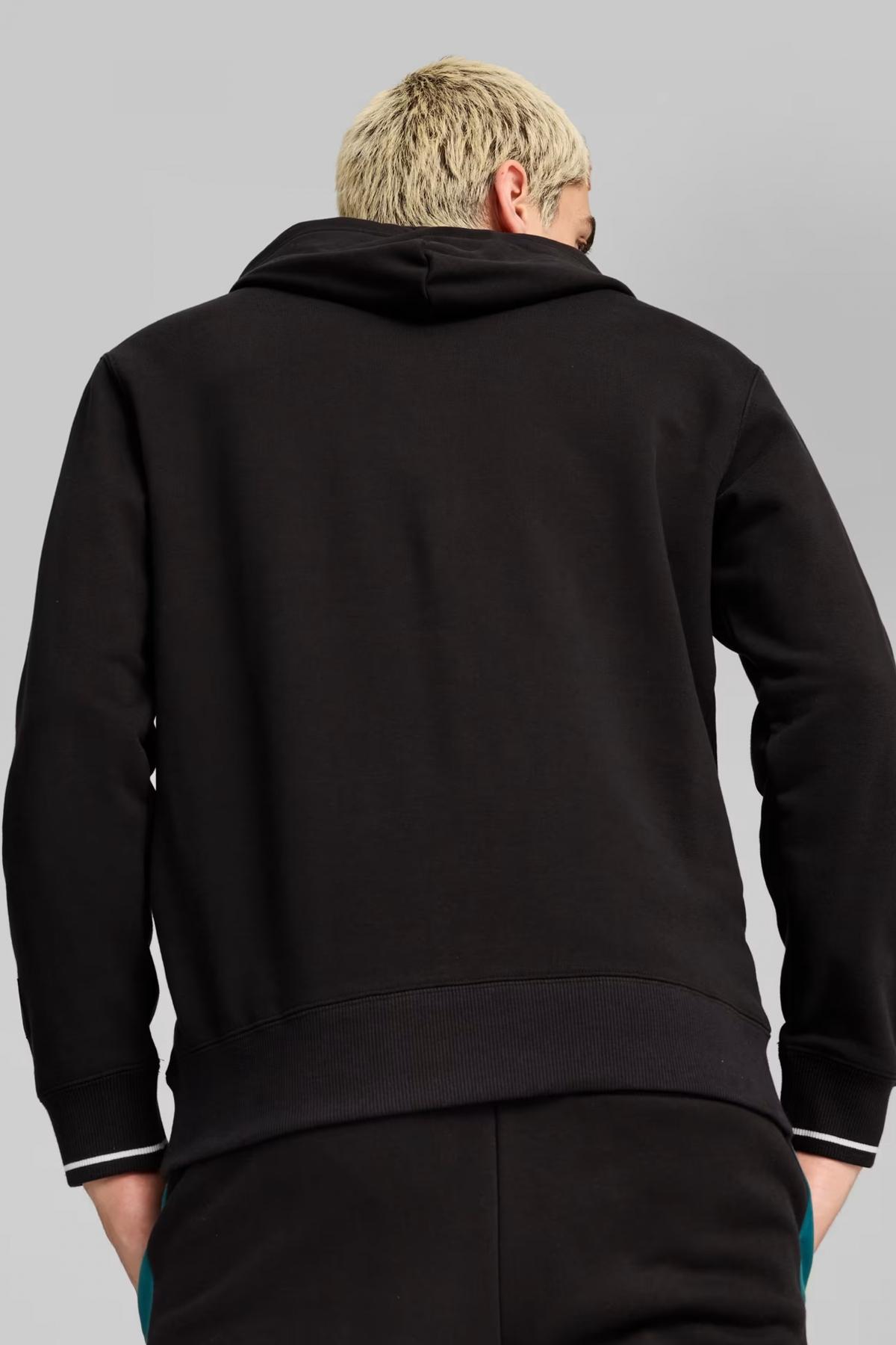 PUMA CLASSICS PLAY PARIS HOODIE en color NEGRO (3)