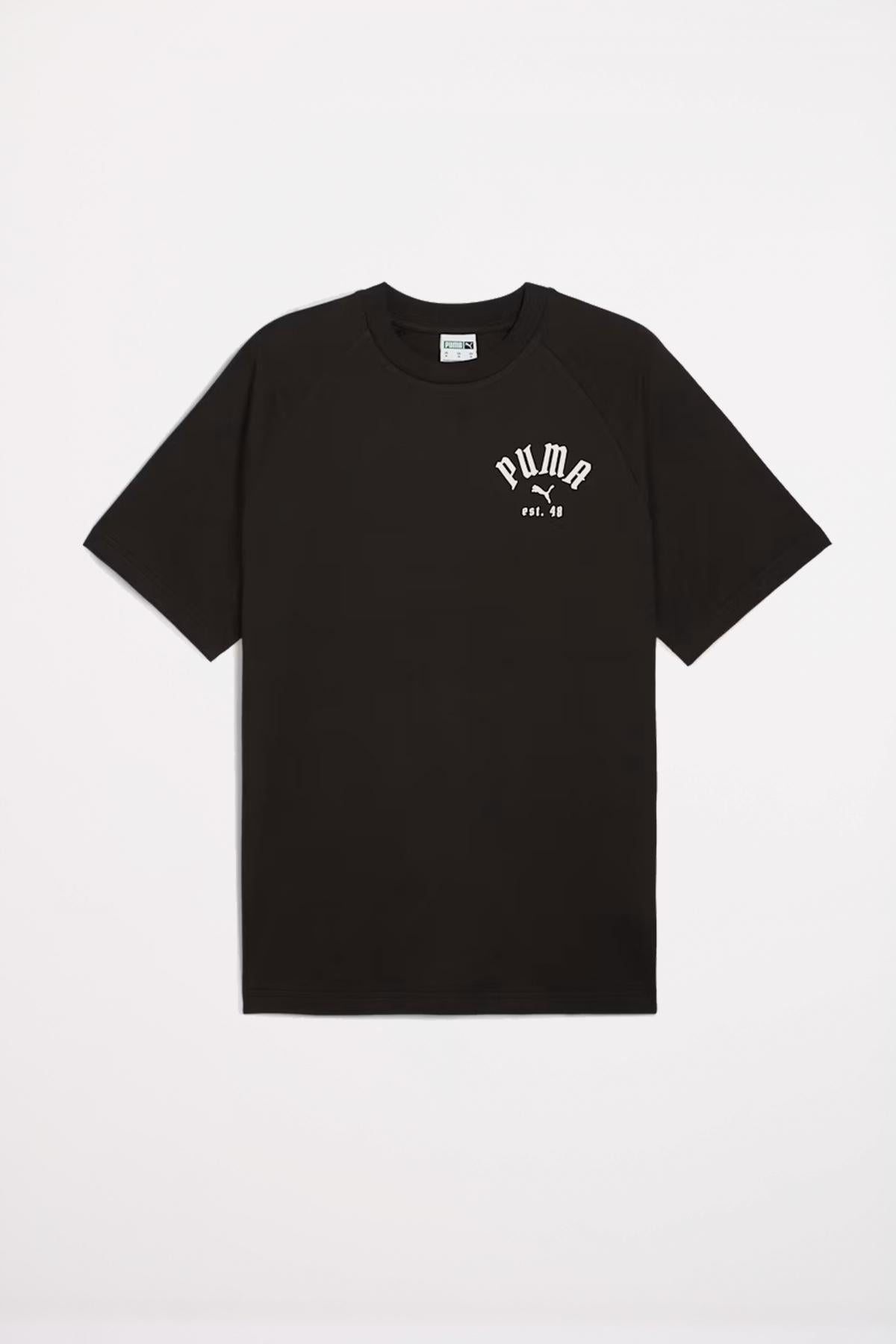 PUMA CLASSICS RELAXED GRAPHIC T en color NEGRO (2)