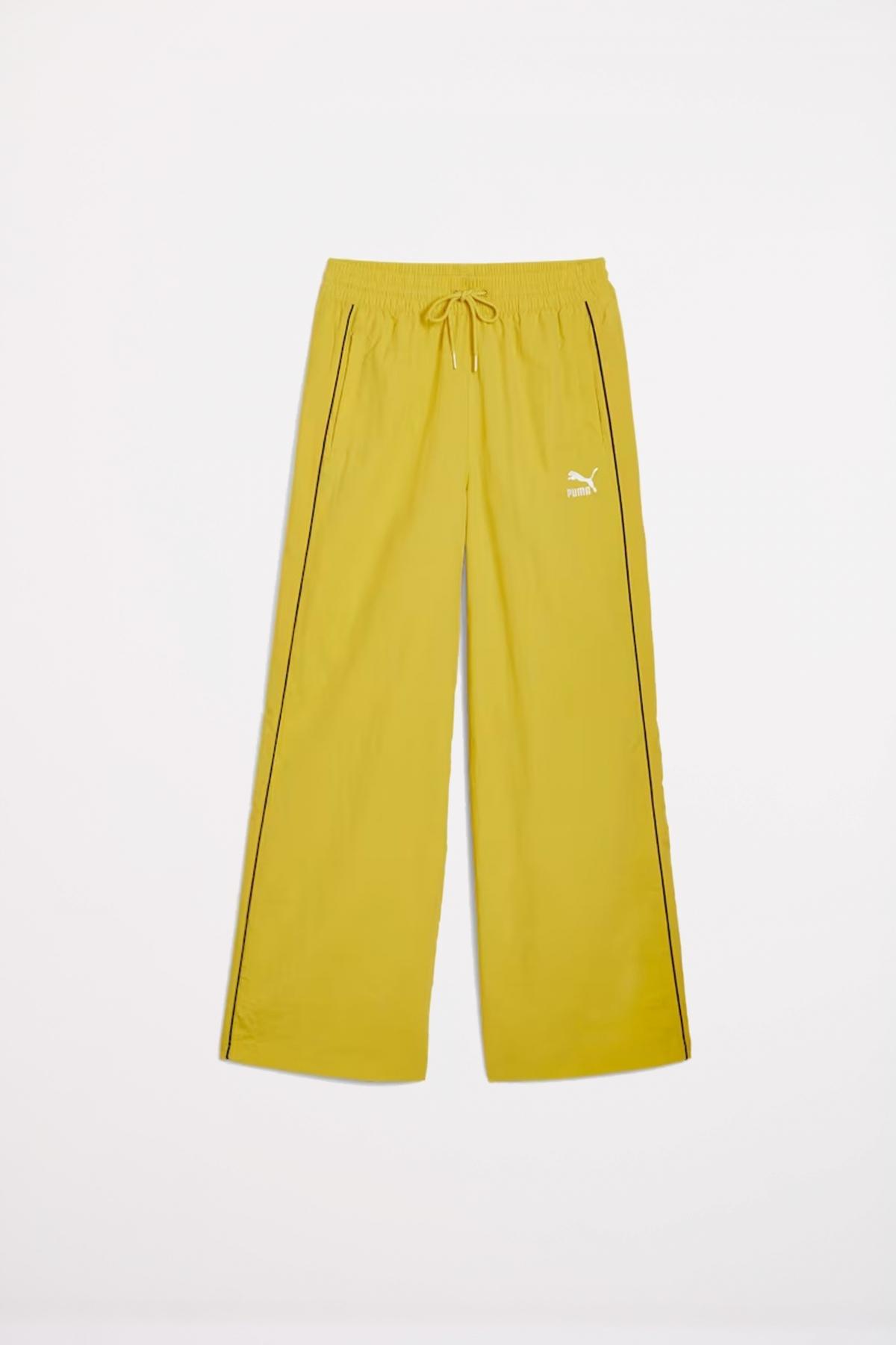 PUMA T TRACK PANTS en color AMARILLO (2)