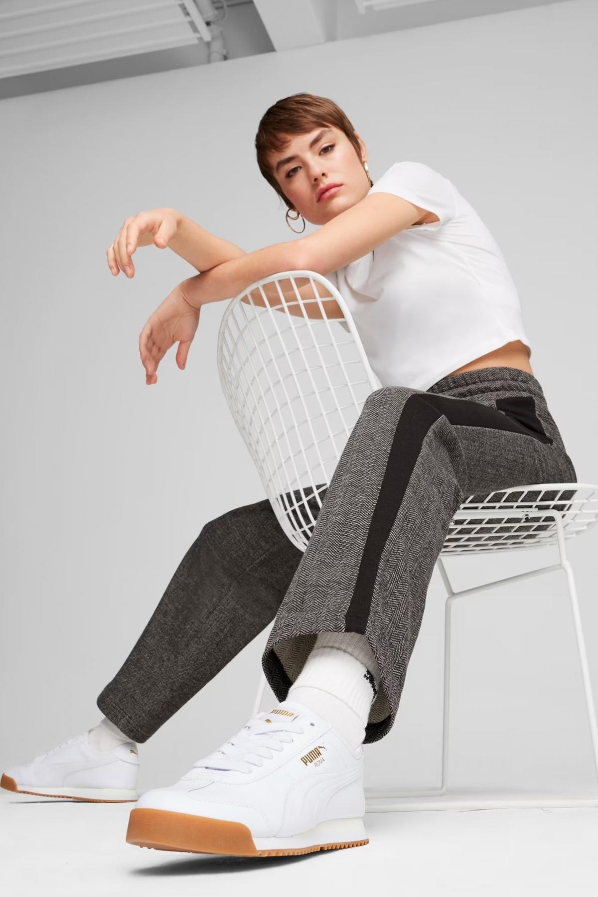 PUMA T HIGH WAIST en color GRIS (5)