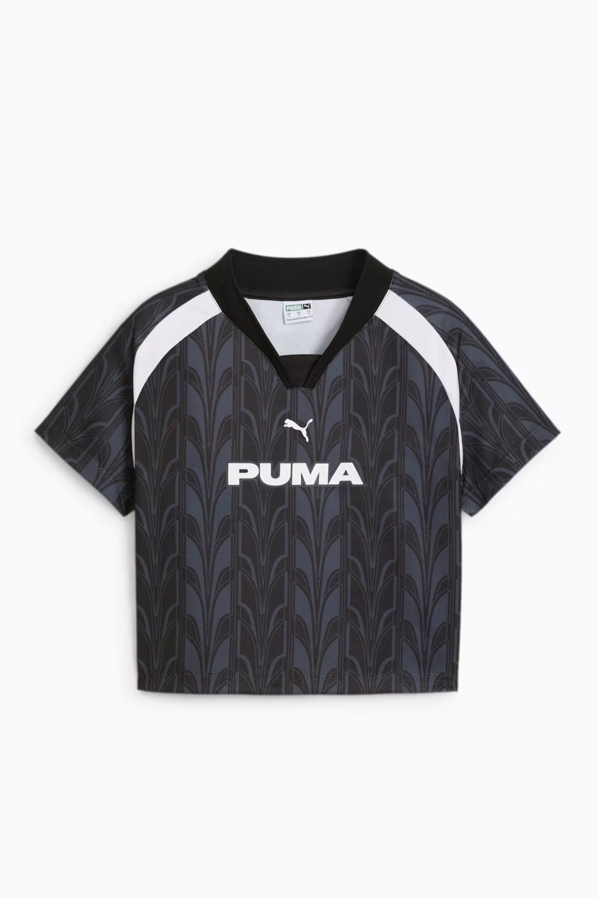PUMA FOOTBALL JERSEY BABY TEE WOMEN en color GRIS (2)
