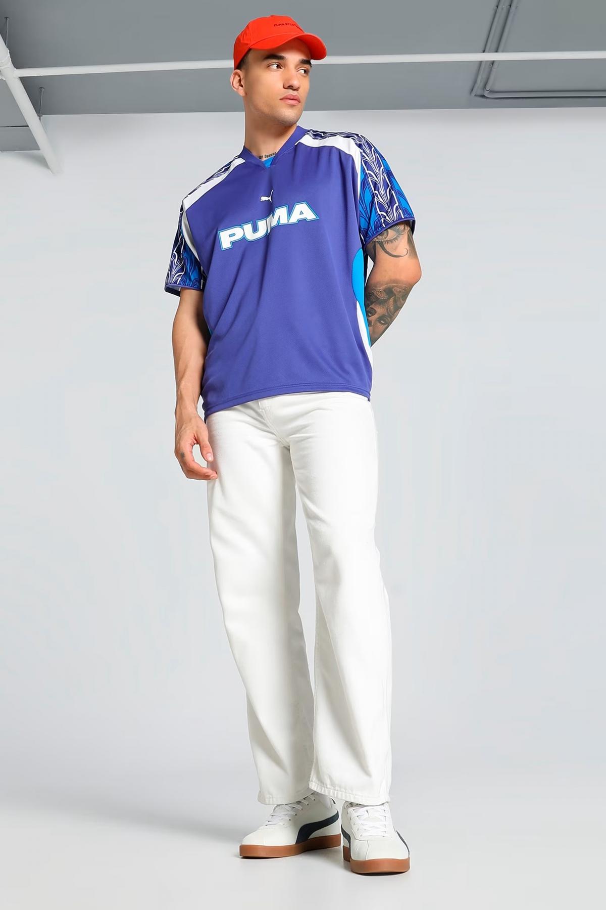 PUMA FOOTBALL JERSEY en color AZUL (4)