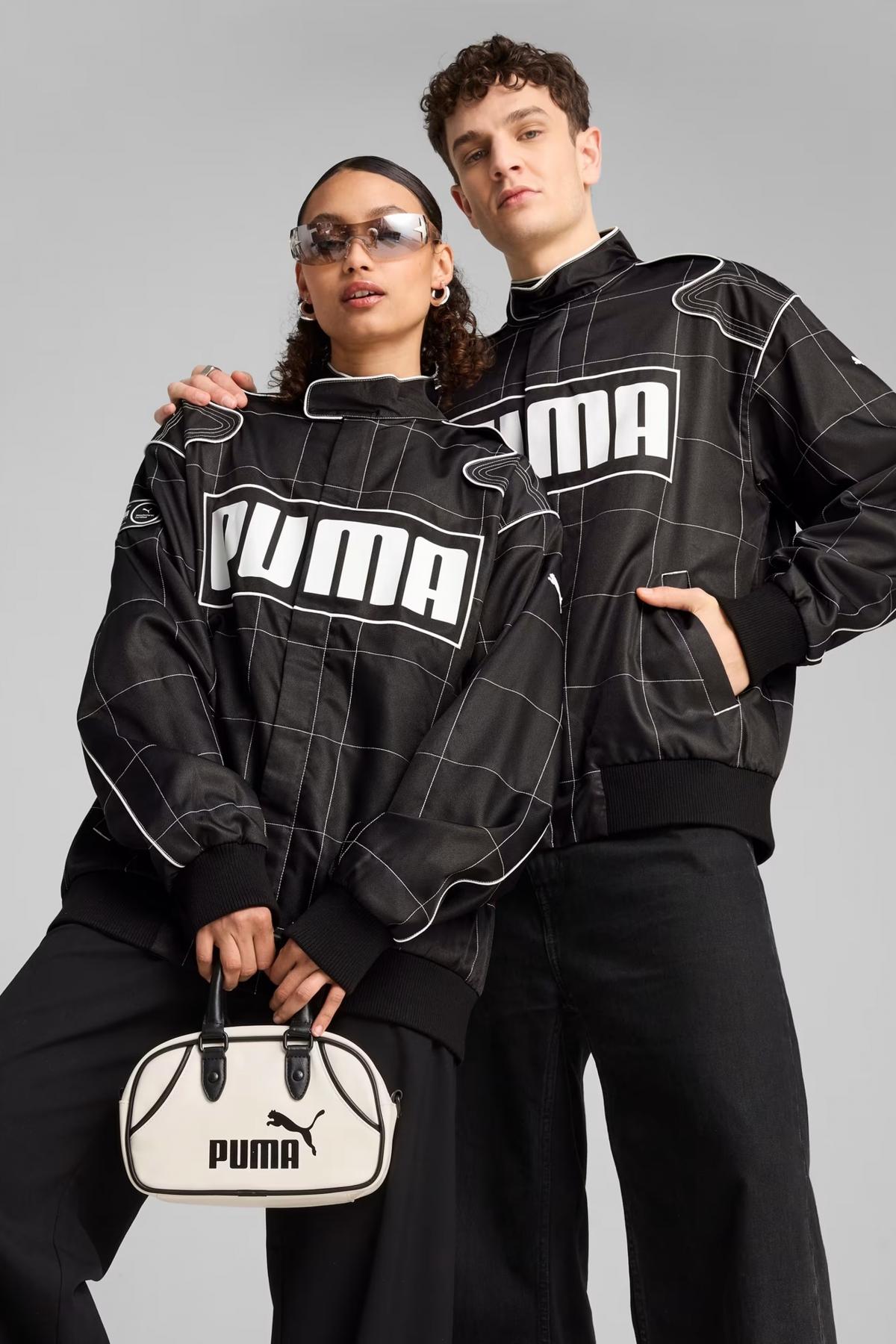 PUMA RACER JACKET en color NEGRO (4)