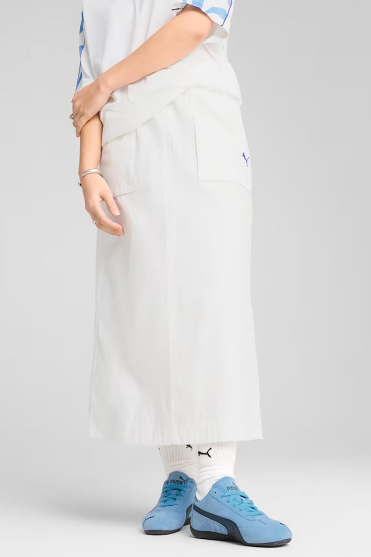 PUMA FUTURE ARCHIVE SKIRT en color BLANCO (1)