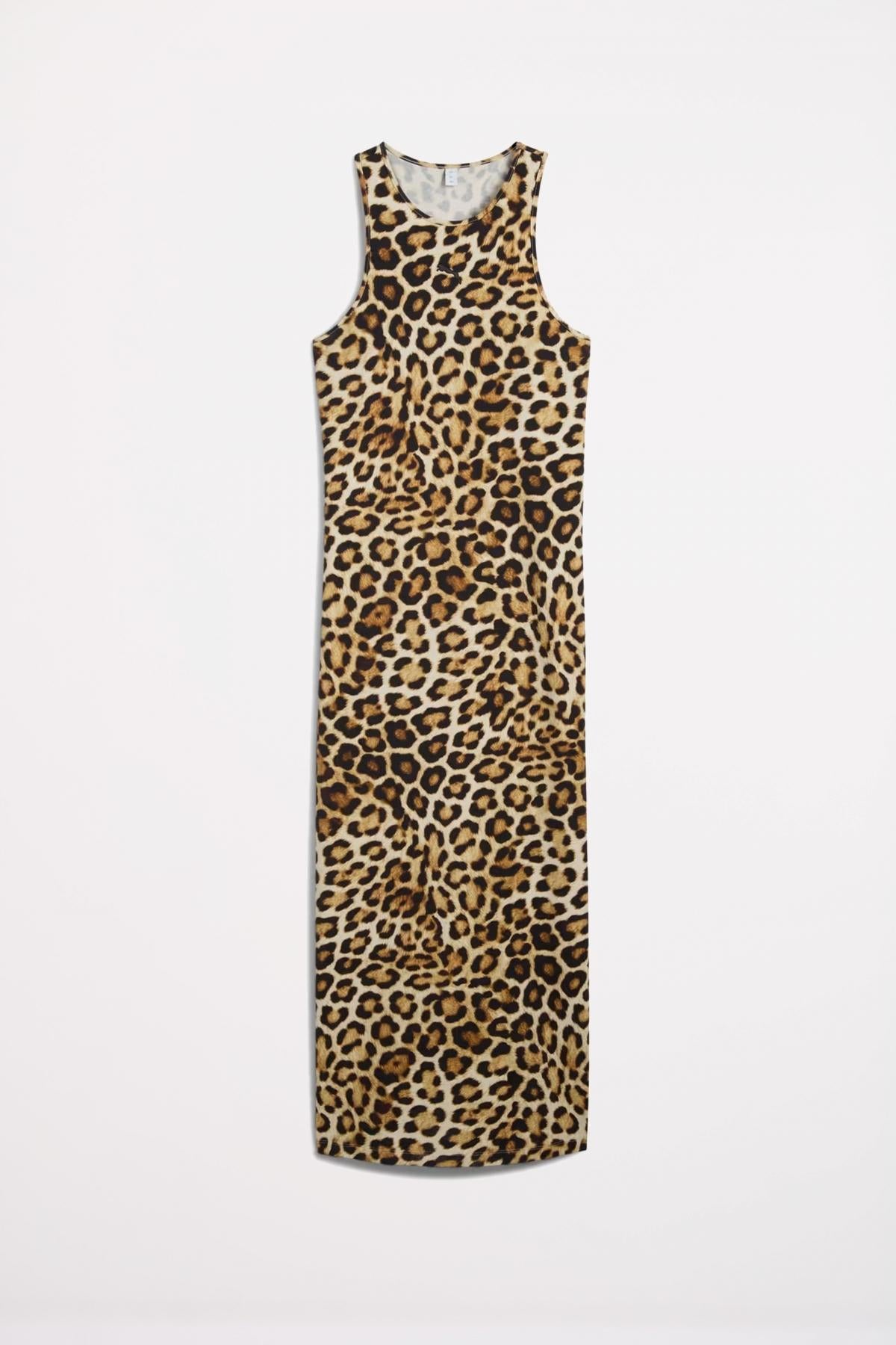 PUMA LEO LUXE SLIM AOP DRESS en color ANIMAL PRINT (2)