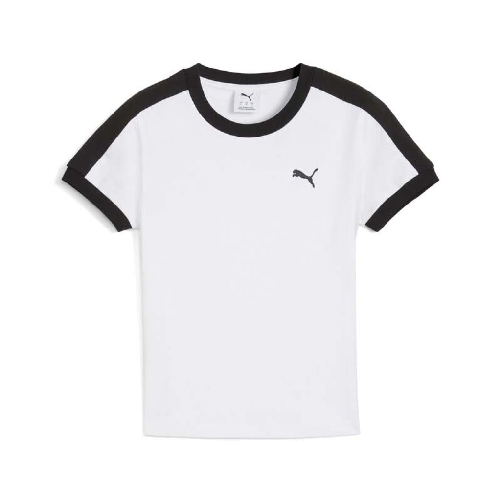 PUMA T SLIM TEE en color BLANCO (4)