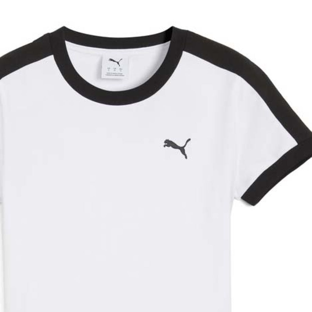 PUMA T SLIM TEE en color BLANCO (6)