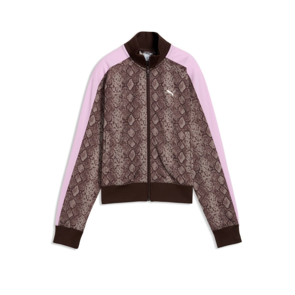 PUMA T SNAKE AOP SHORT TRACK JACKET en color ANIMAL PRINT (6)