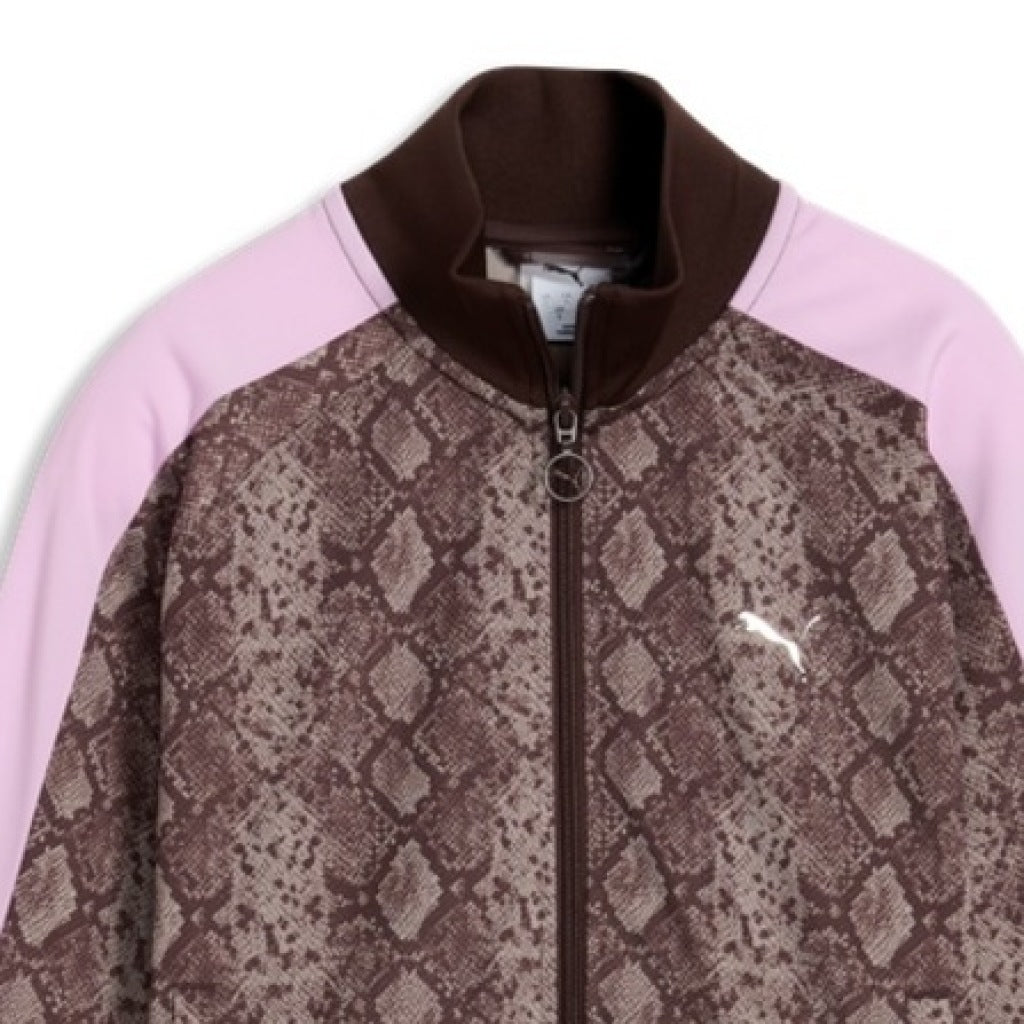 PUMA T SNAKE AOP SHORT TRACK JACKET en color ANIMAL PRINT (8)