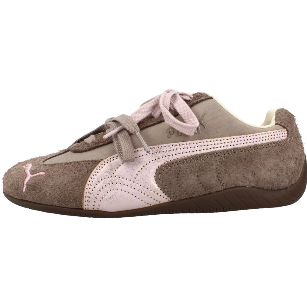 PUMA SPEEDCAT BRUSHED LUXE WNS en color GRIS (2)