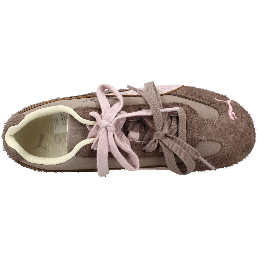 PUMA SPEEDCAT BRUSHED LUXE WNS en color GRIS (7)