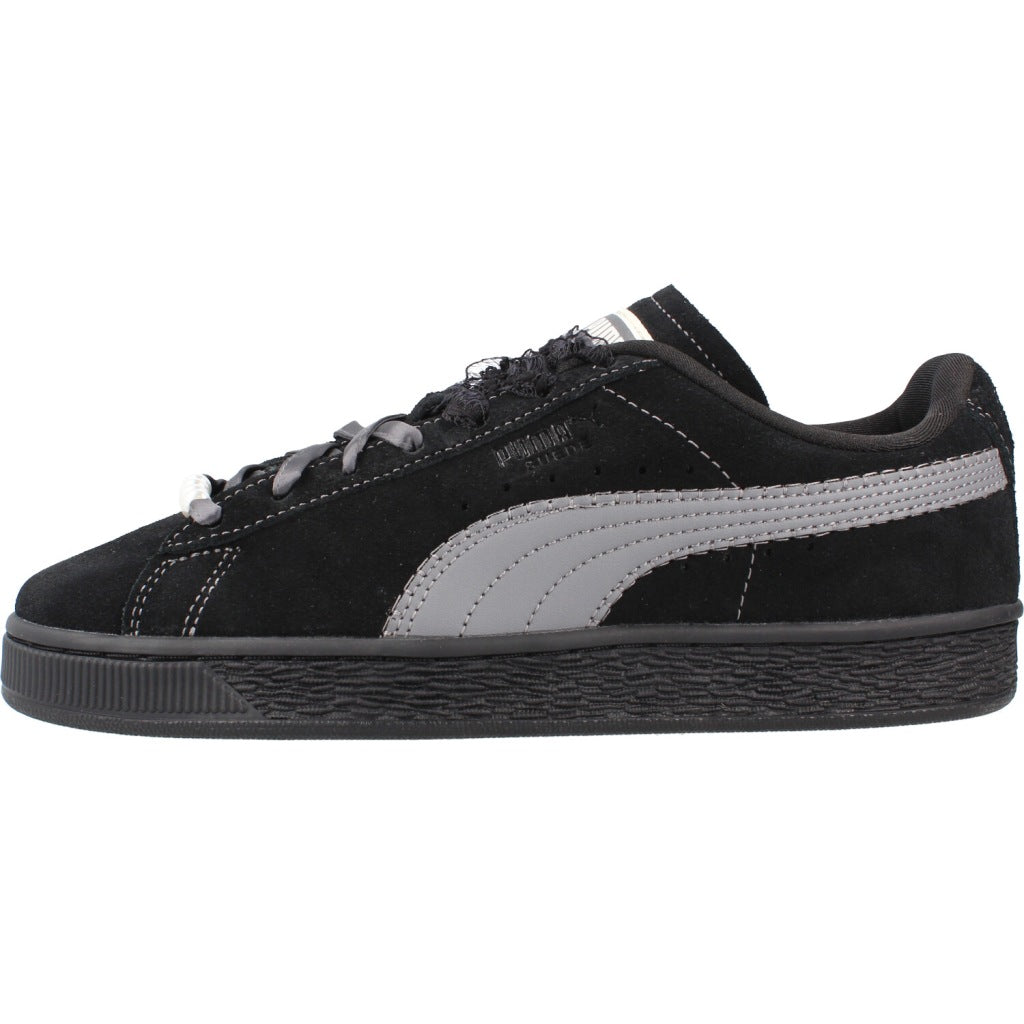 PUMA SUEDE BLOOM WNS en color NEGRO (2)