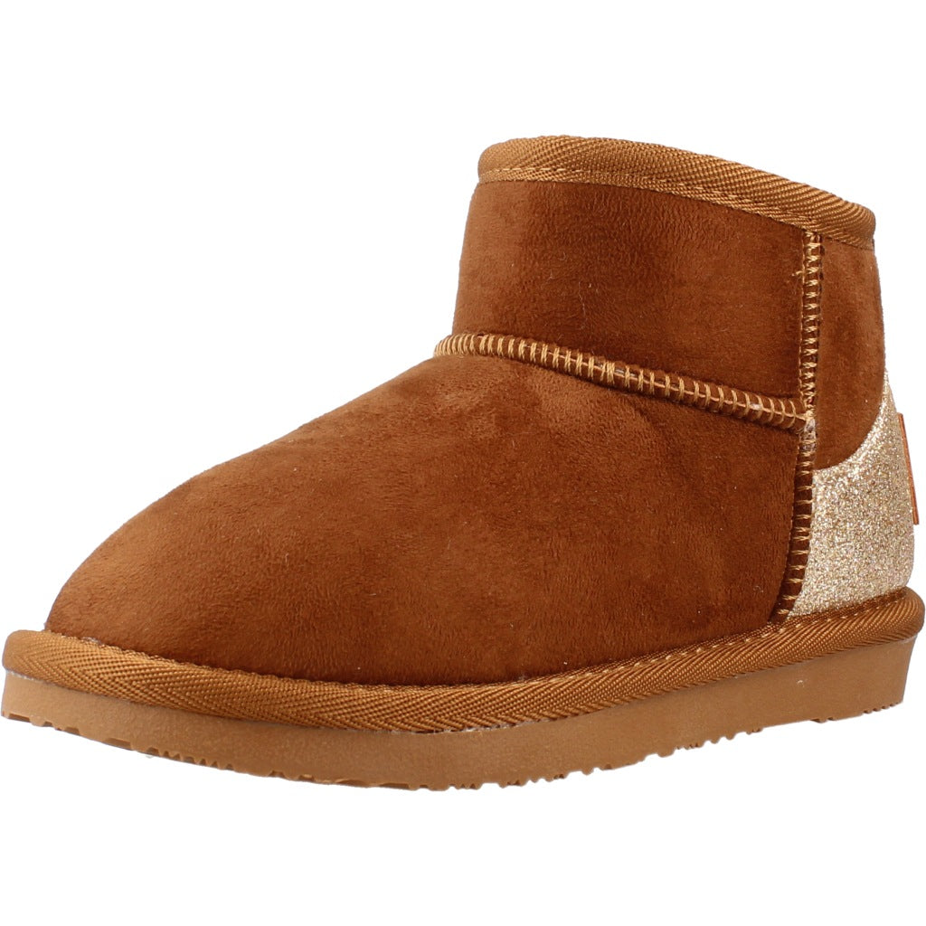 OSITO AUSTRALIAN ANKLE BOOTS en color MARRON CLARO (1)