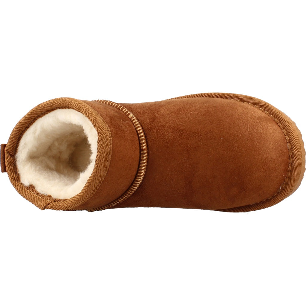OSITO AUSTRALIAN ANKLE BOOTS en color MARRON CLARO (7)